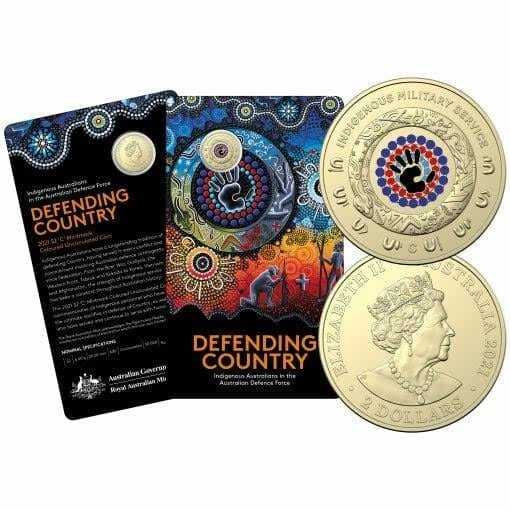 2021 Indigenous Services - Defending Our Country $2 'C' Mintmark Coin