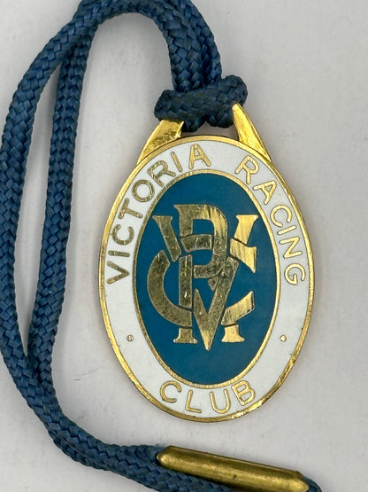 Vintage 1980-1981 Victorian Racing Club Enamel Badge