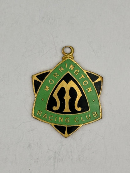 Vintage 1950-1951 Mornington Racing Club Enamel Badge