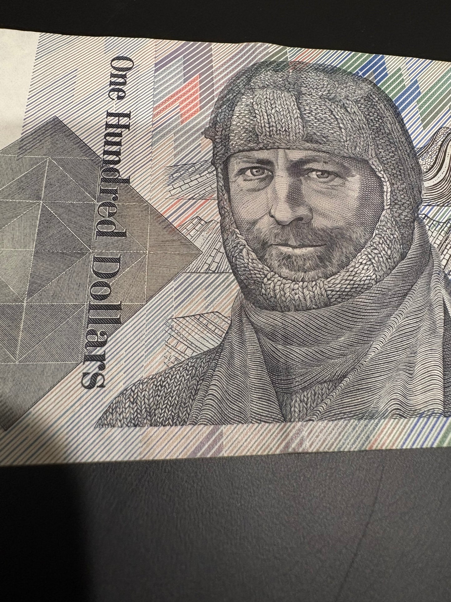 1990 $100 Circulated “Grey Nurse” Australian Paper note - ZEY 350589