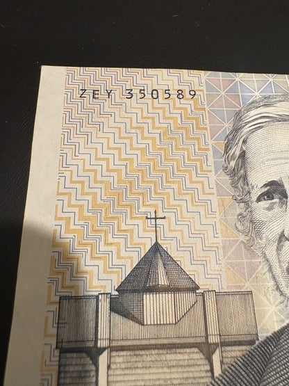 1990 $100 Circulated “Grey Nurse” Australian Paper note - ZEY 350589
