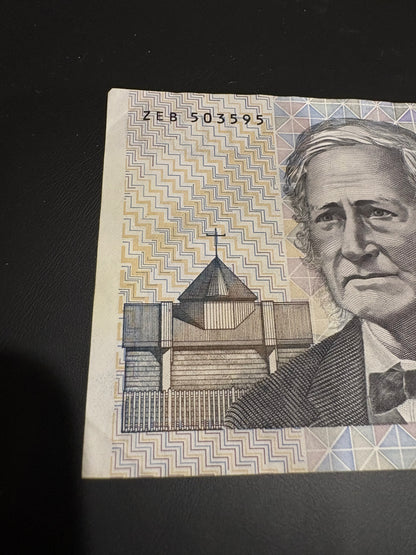 1985 $100 Circulated “Grey Nurse” Australian Paper note - ZEB 503595