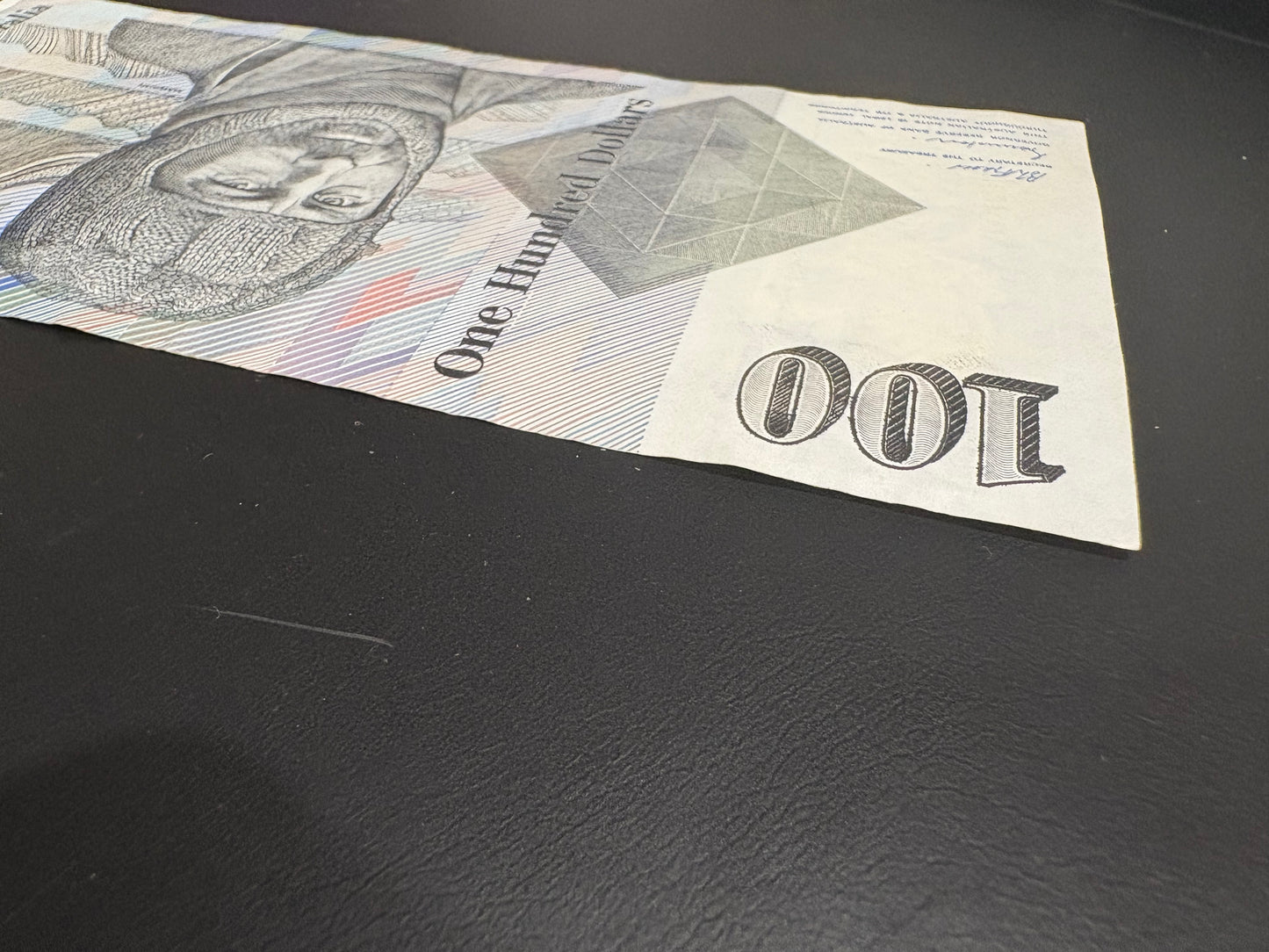 1985 $100 Circulated “Grey Nurse” Australian Paper note - ZEB 503595