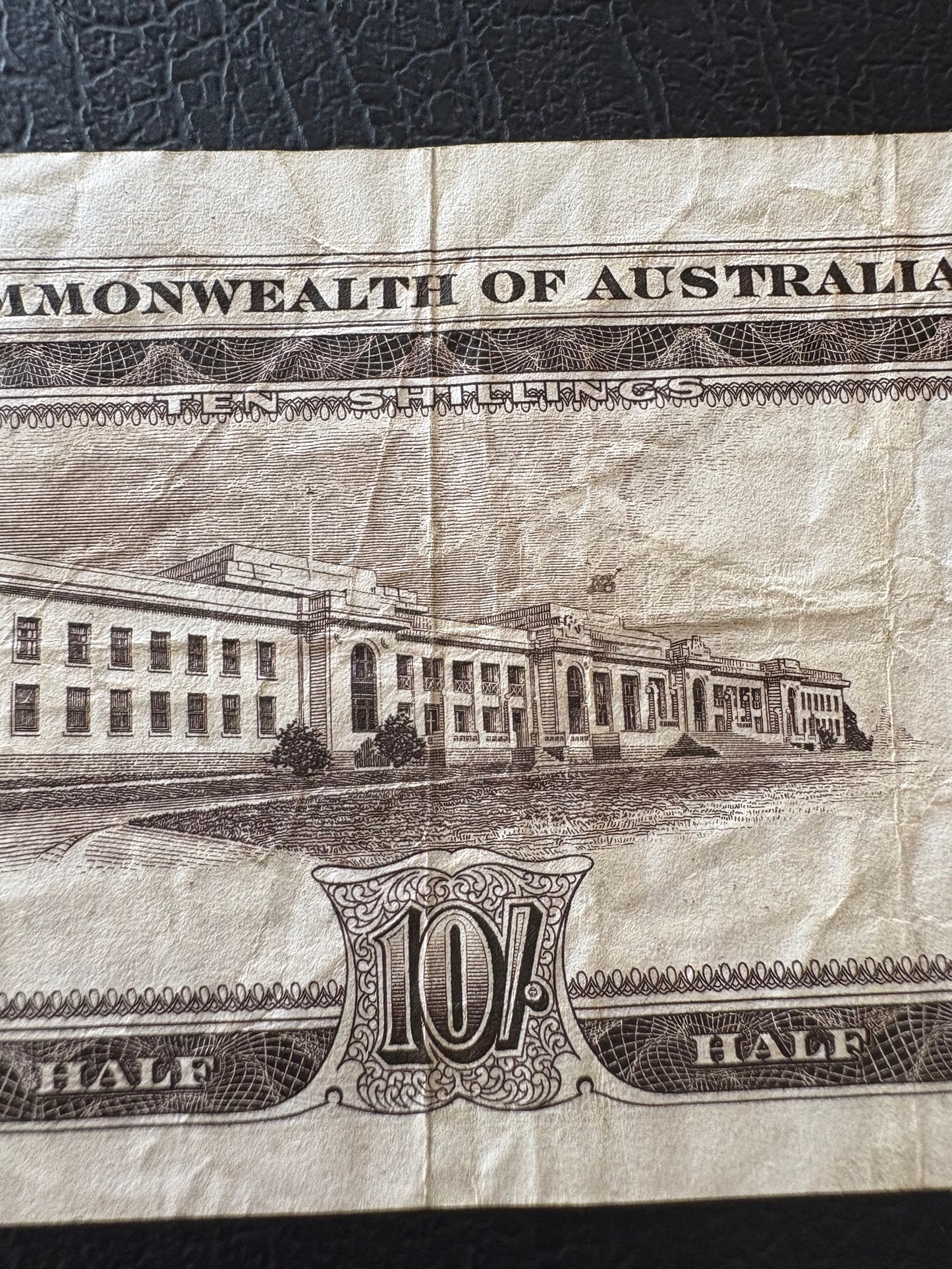 1954 Australian Ten Shillings Note - Coombs / Wilson - AC39 682429