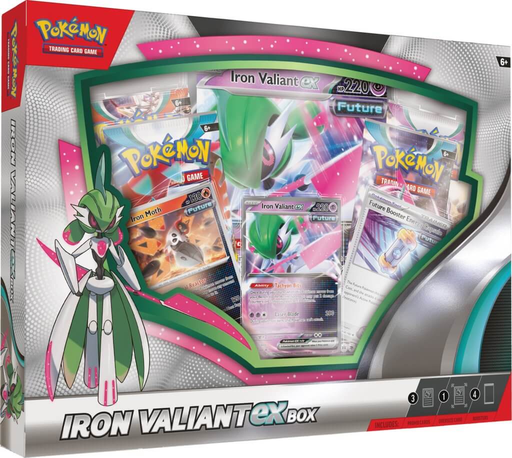 Pokémon TCG: Iron Valiant EX box