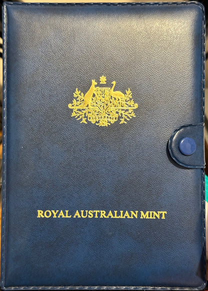 1986 Royal Australian Mint Year of Peace 7 coin Proof Set - no outer box