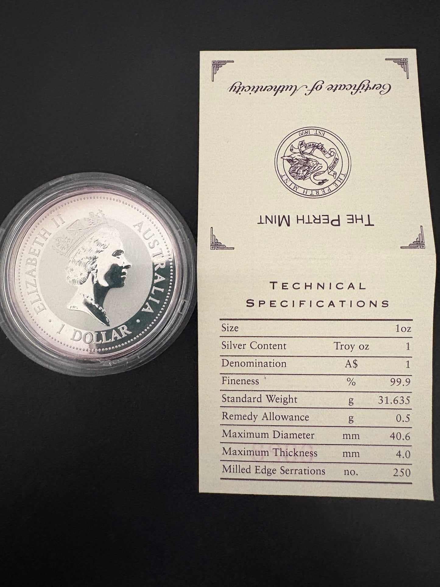 1996-1998 Australia Silver 15-Coin Set – European Country Privy Mark Collection