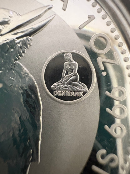 1996-1998 Australia Silver 15-Coin Set – European Country Privy Mark Collection