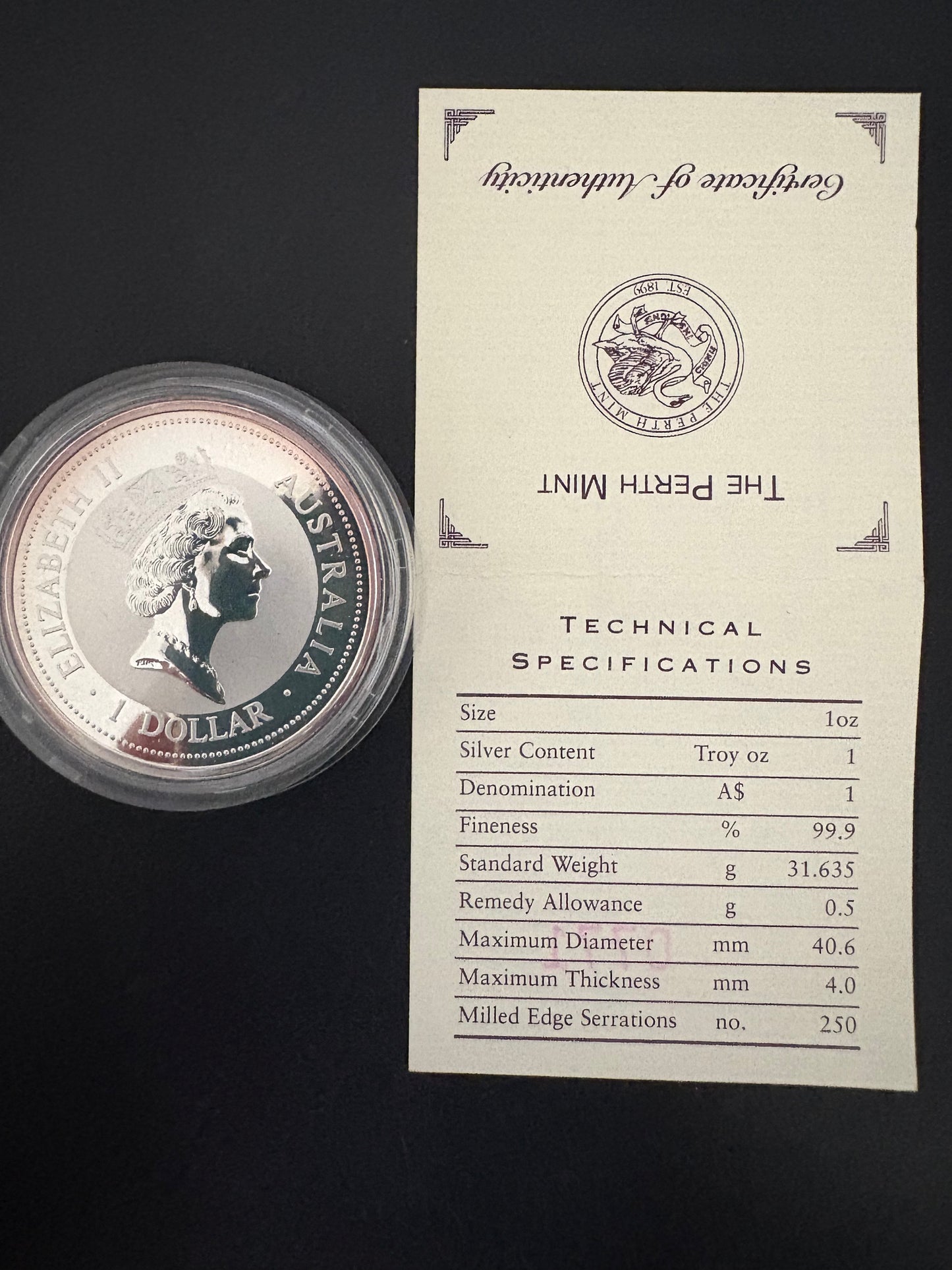 1996-1998 Australia Silver 15-Coin Set – European Country Privy Mark Collection