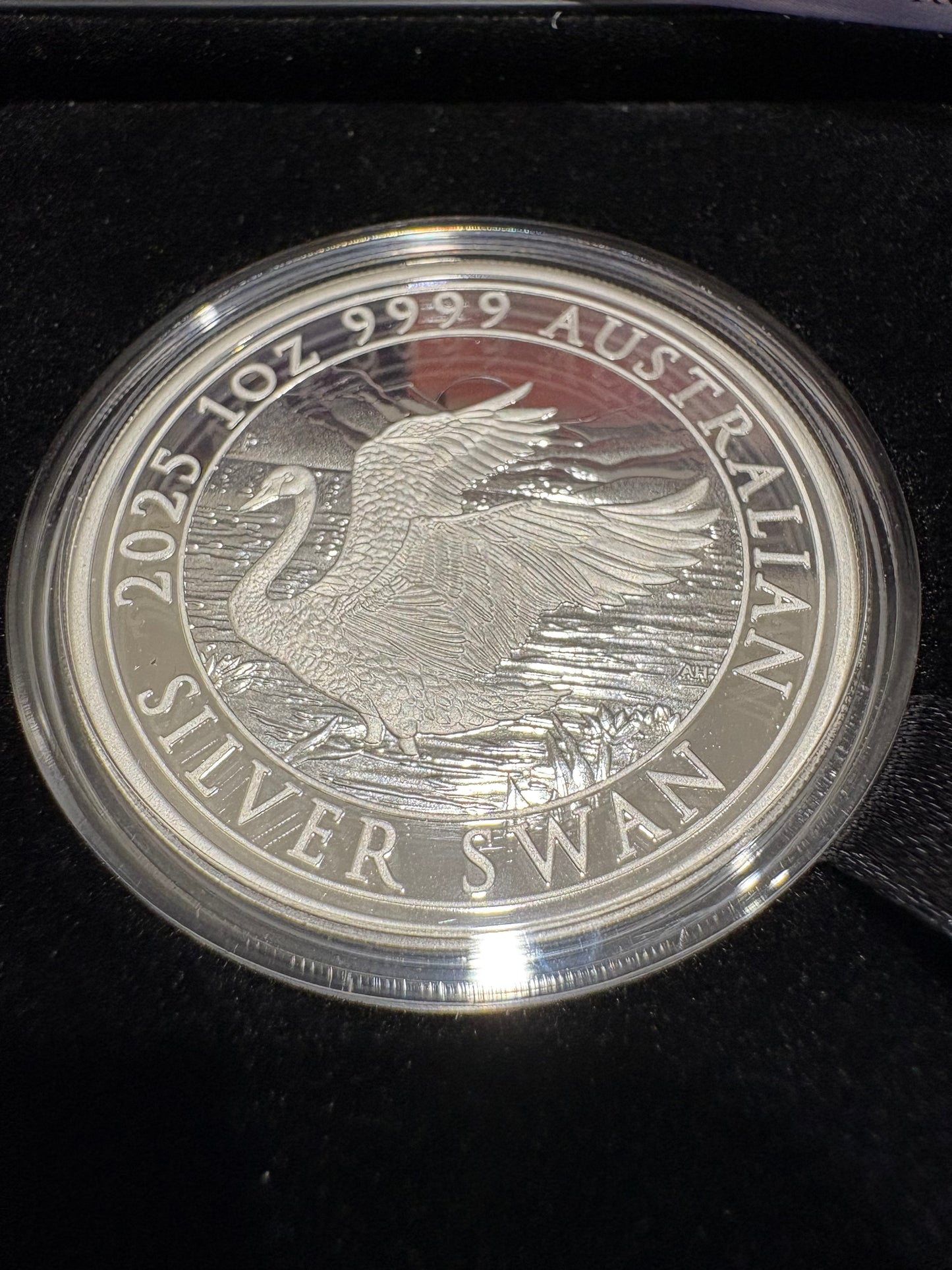 2025 Perth Money Expo ANDA – Swan 1oz Fine Silver Proof Coin