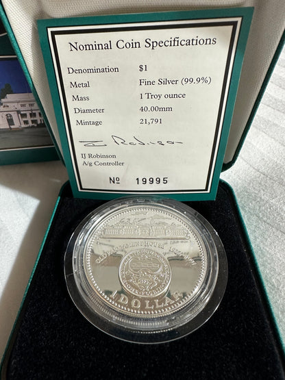 1997 $1 Old Parliament House Silver Proof Coin