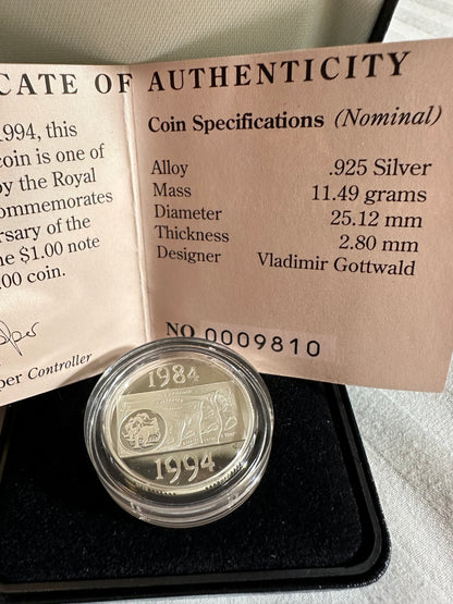 1994 $1 Commemorative Silver Proof Coin