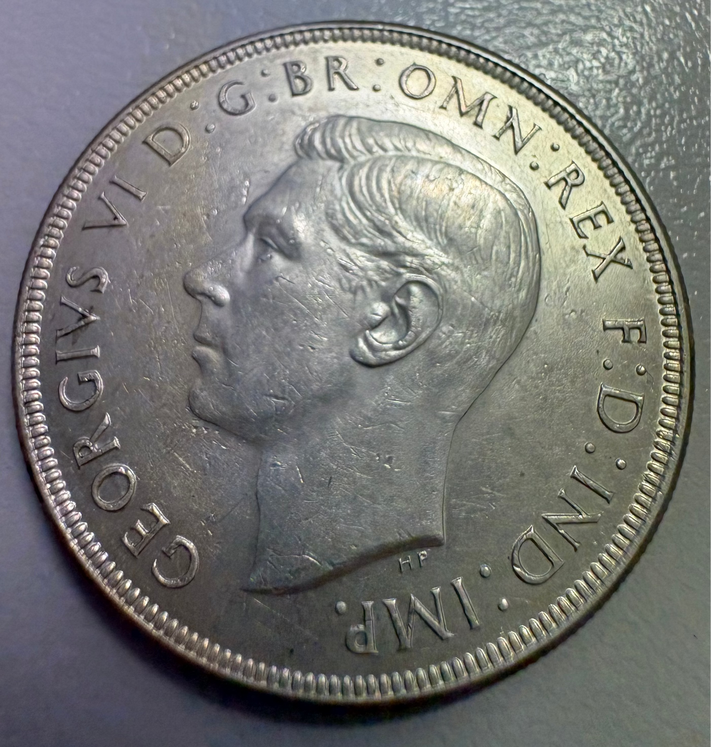 1938 Australian Silver Crown – King George VI