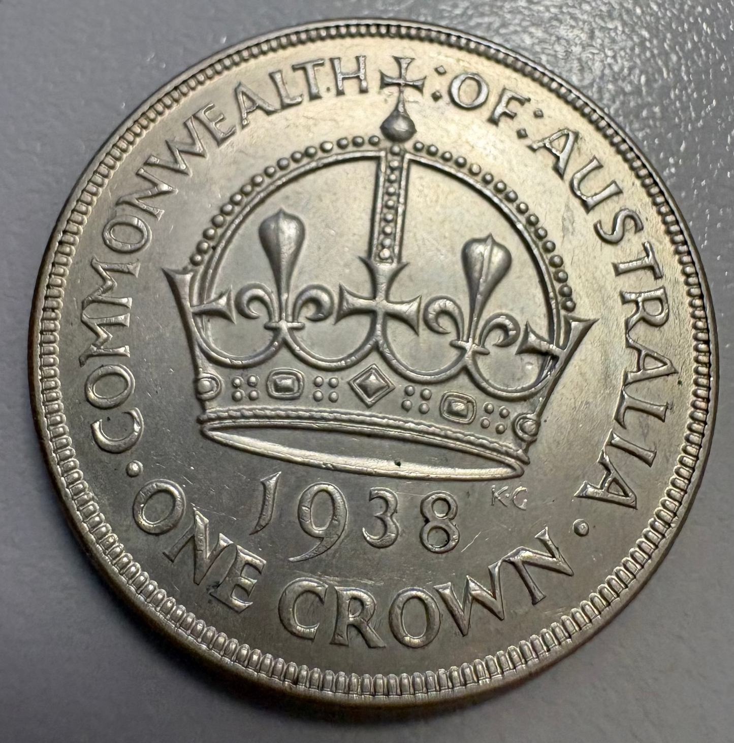 1938 Australian Silver Crown – King George VI