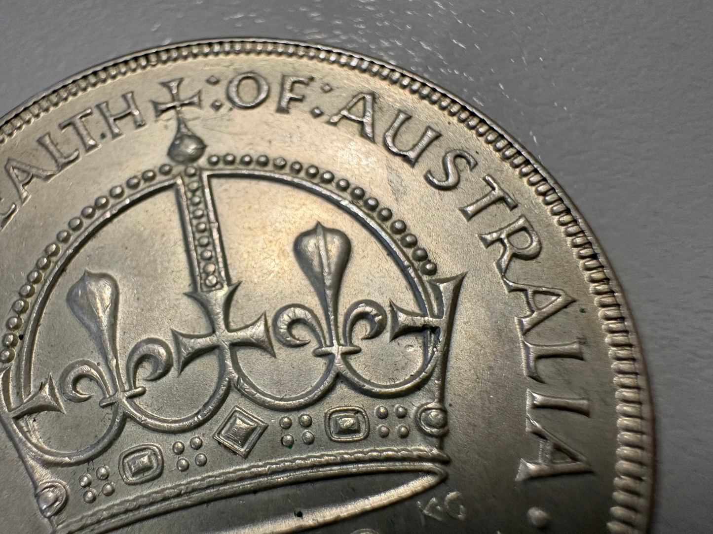 1938 Australian Silver Crown – King George VI