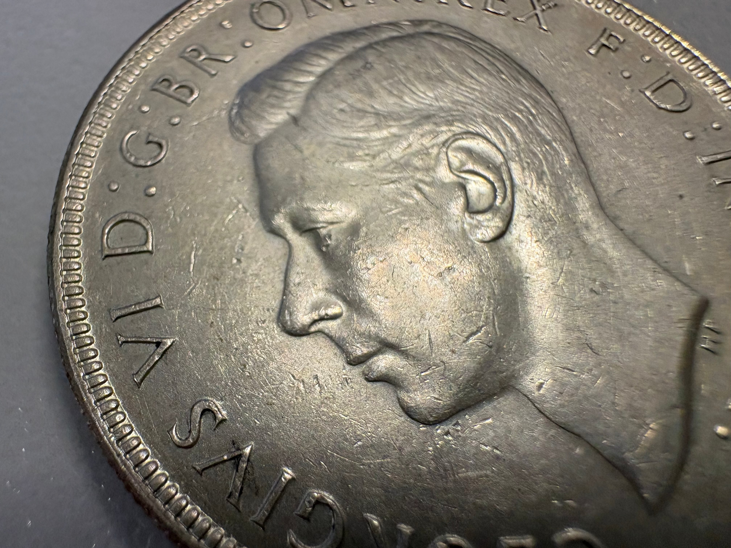 1938 Australian Silver Crown – King George VI