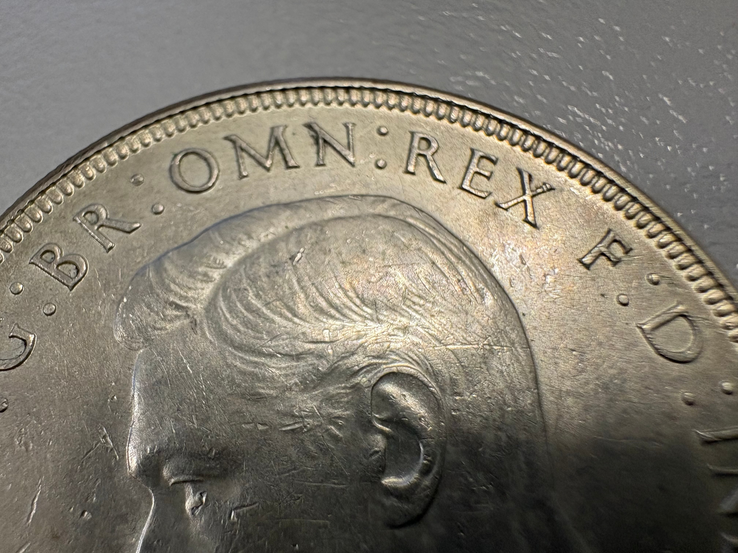 1938 Australian Silver Crown – King George VI