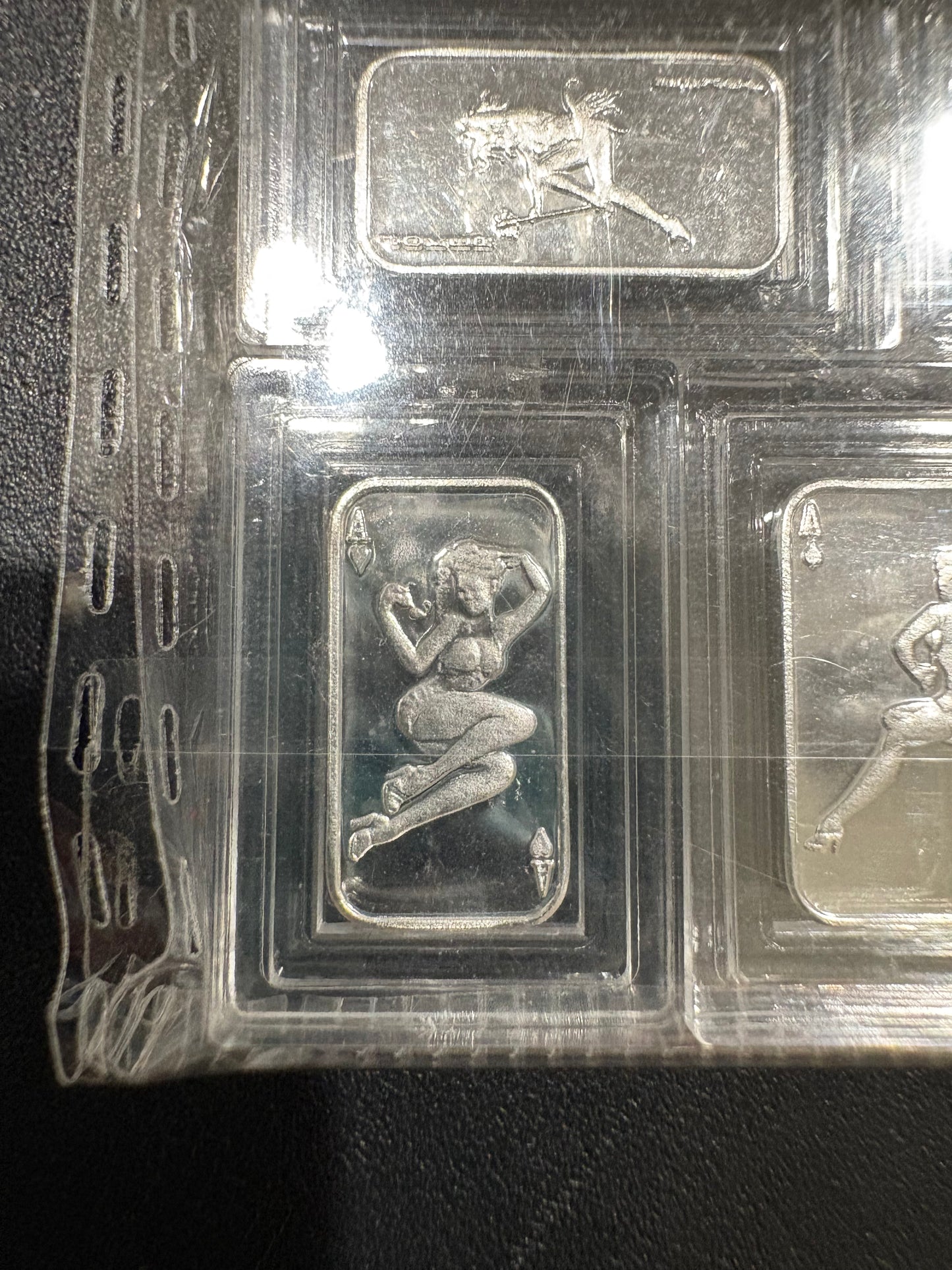 Mini Fractional Silver Bars – 5 × 1 Gram .999 Fine Silver (Poker Ladies Series)