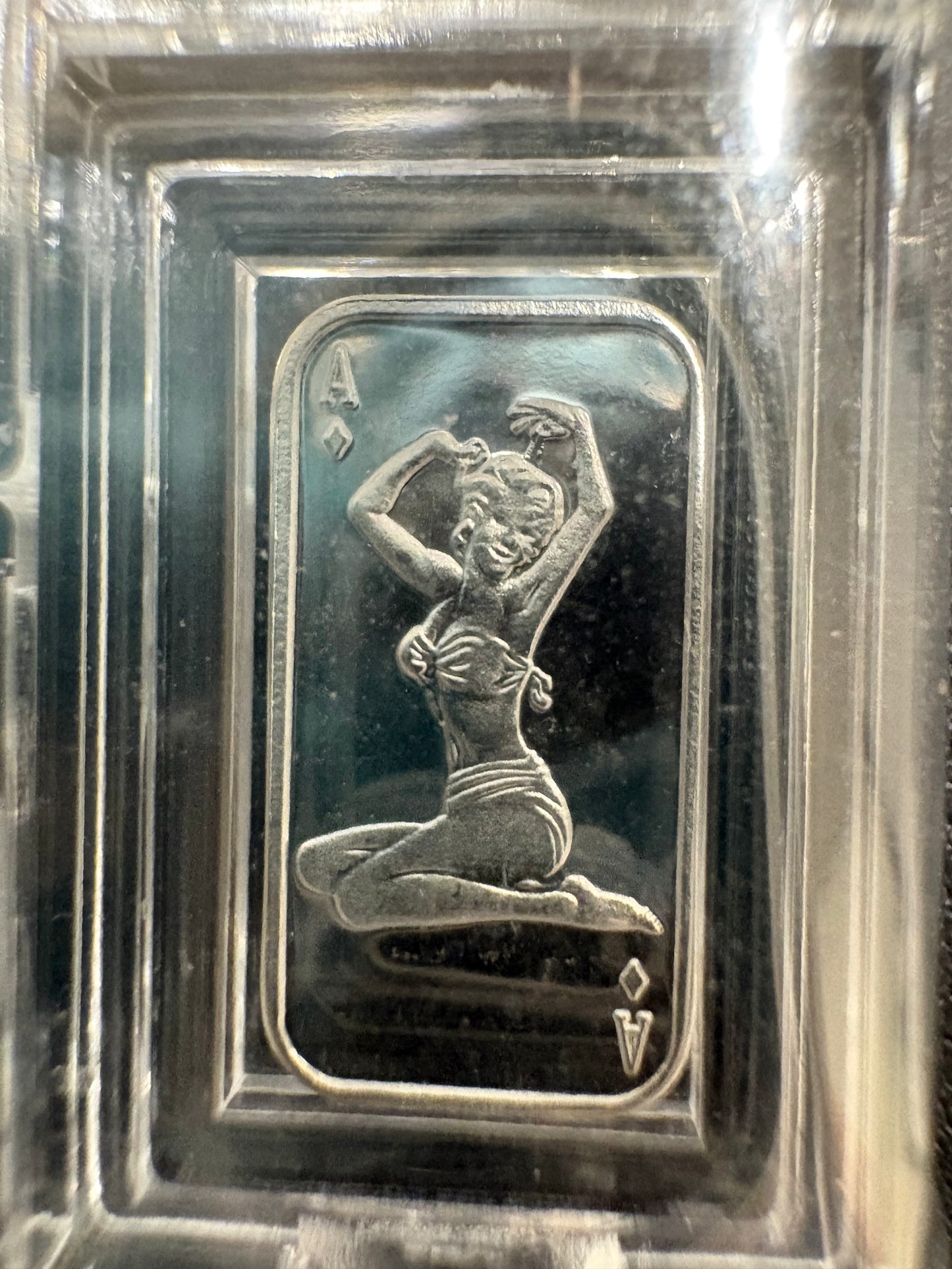 Mini Fractional Silver Bars – 5 × 1 Gram .999 Fine Silver (Poker Ladies Series)