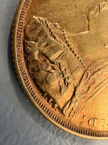 1888-M Gold Sovereign – Melbourne Mint