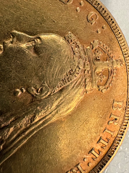 1888-M Gold Sovereign – Melbourne Mint