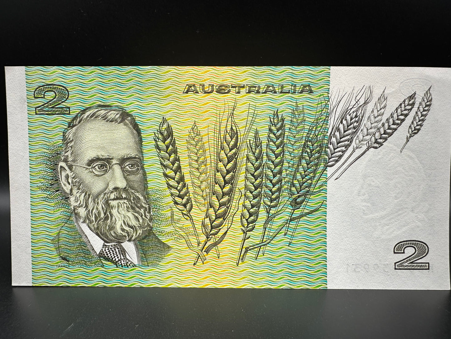 1983 $2 Australia Paper note - General Prefix - Johnston Stone KBJ939931