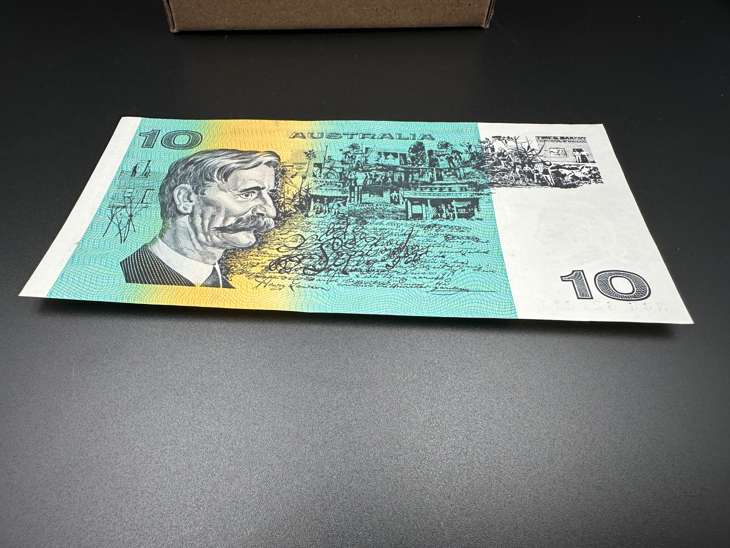 1989 $10 Australia Paper Banknote - Fraser Higgins MCG 827211