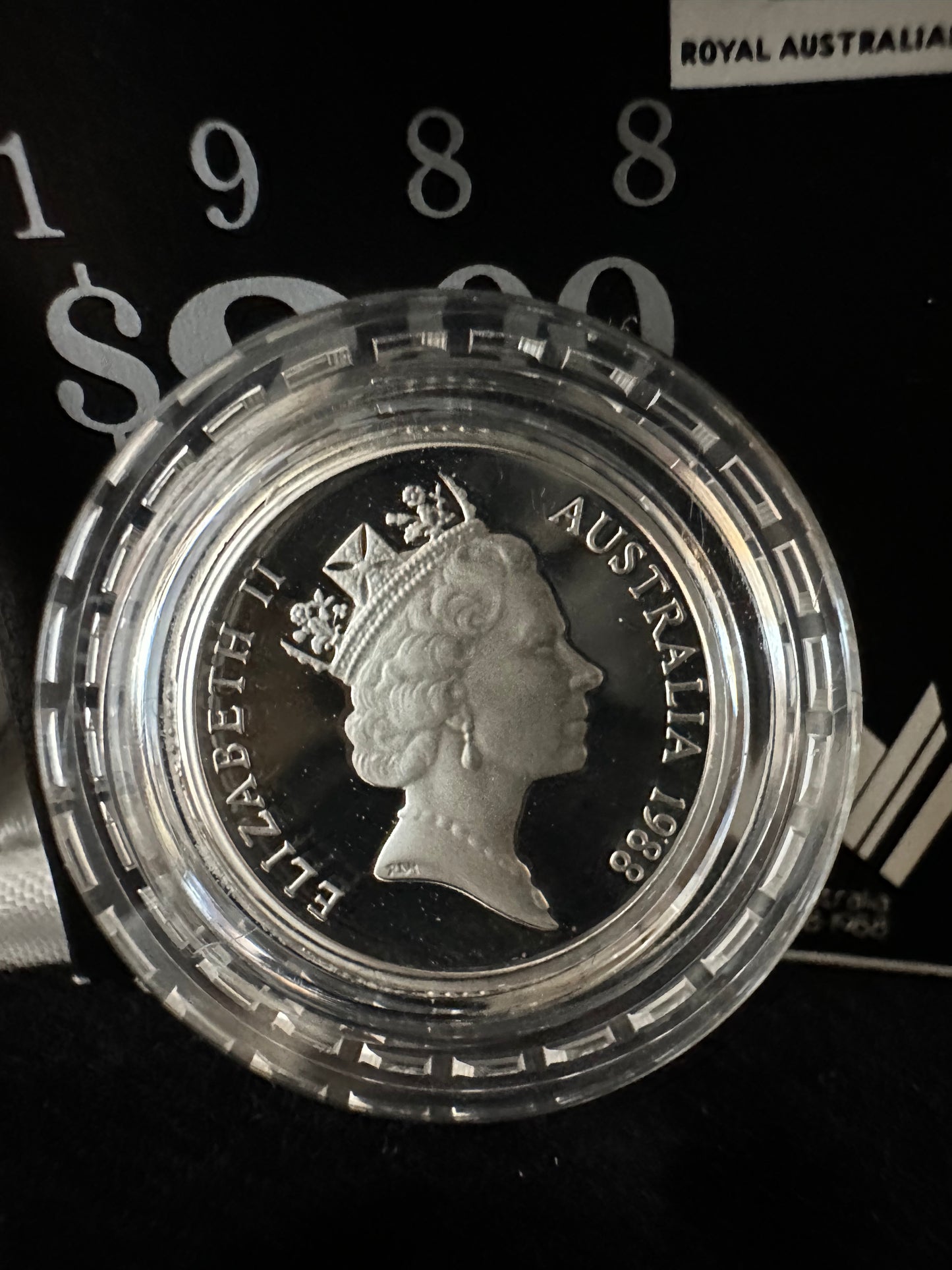 1988 $2 Australia Indigenous Elder Silver Proof Coin