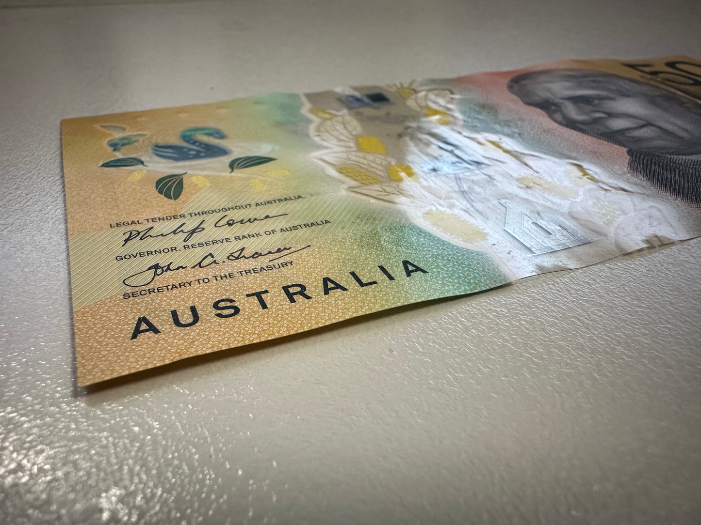 2018 $50 Polymer Note - 6 Digit Radar GI 180757757