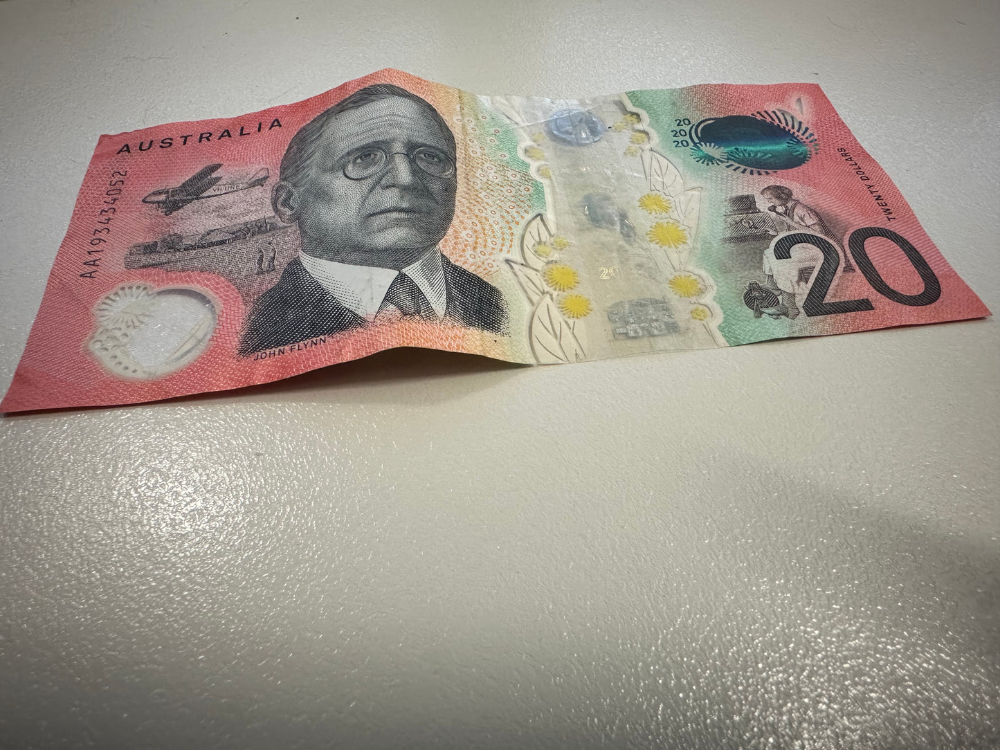 2019 $20 Polymer Note - First Pre-Fix