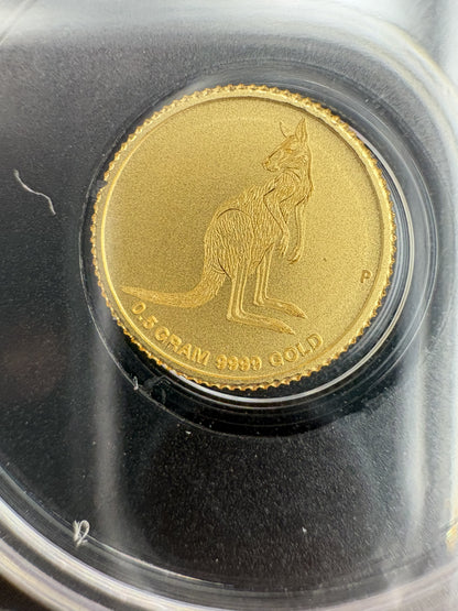 2011-2024 Collector Set of 14 Miniature Kangaroo Series 0.5 gram Gold $2 coin