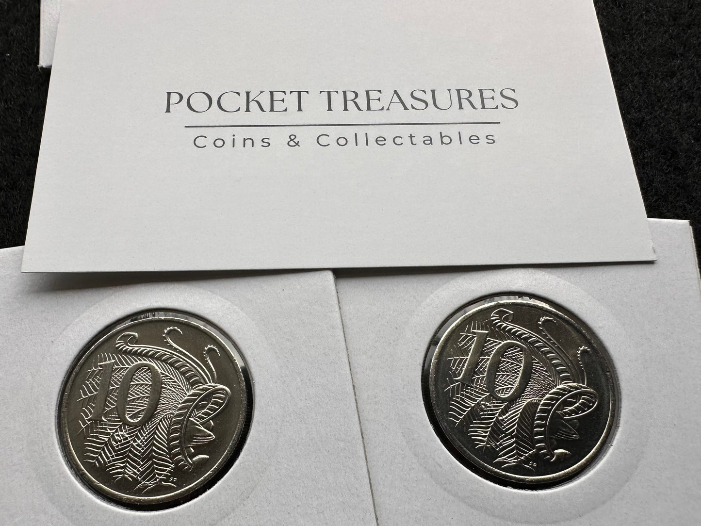 2019 Australian 10 Cent Coin JC Jody Clark Low mintage uncirculated from mint bag