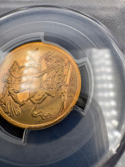 1913 Australian Gold Sovereign Trio – Perth, Melbourne and Sydney Mintmarks