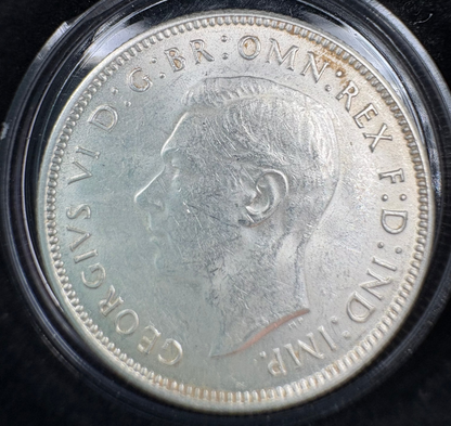 1940 Australian Florin - 92.5% Silver Pre-Decimal Coin