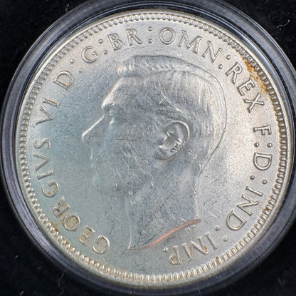 1940 Australian Florin - 92.5% Silver Pre-Decimal Coin