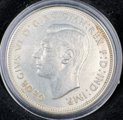 1940 Australian Florin - 92.5% Silver Pre-Decimal Coin