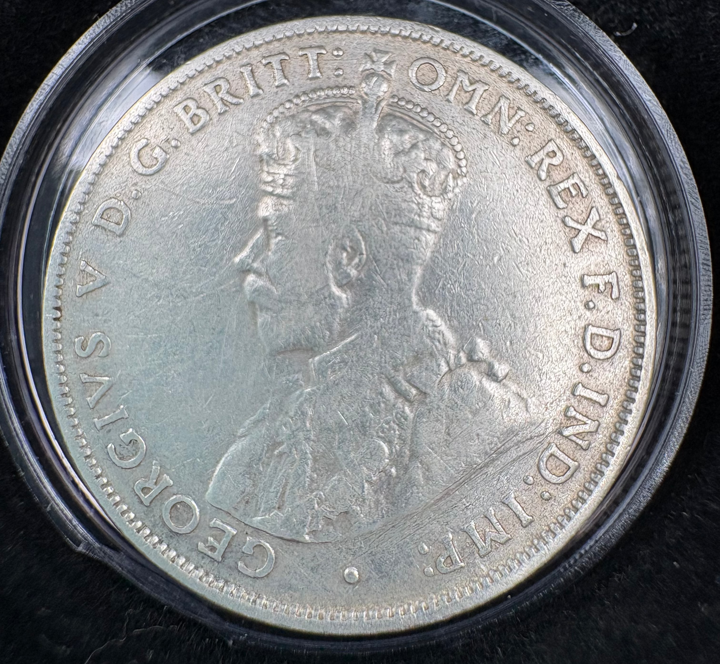 1932 Australian Florin - Rare Sterling Silver Pre-Decimal Coin