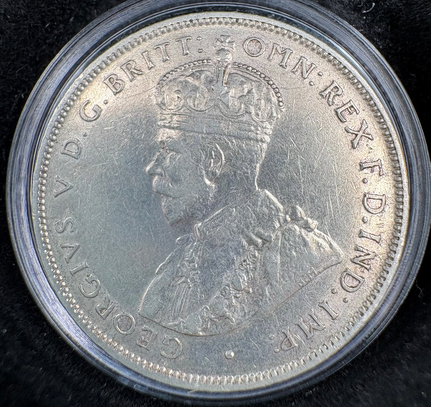 1925 Australian Florin - Sterling Silver Pre-Decimal Coin