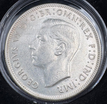 1940 Australian Florin - 92.5% Silver Pre-Decimal Coin