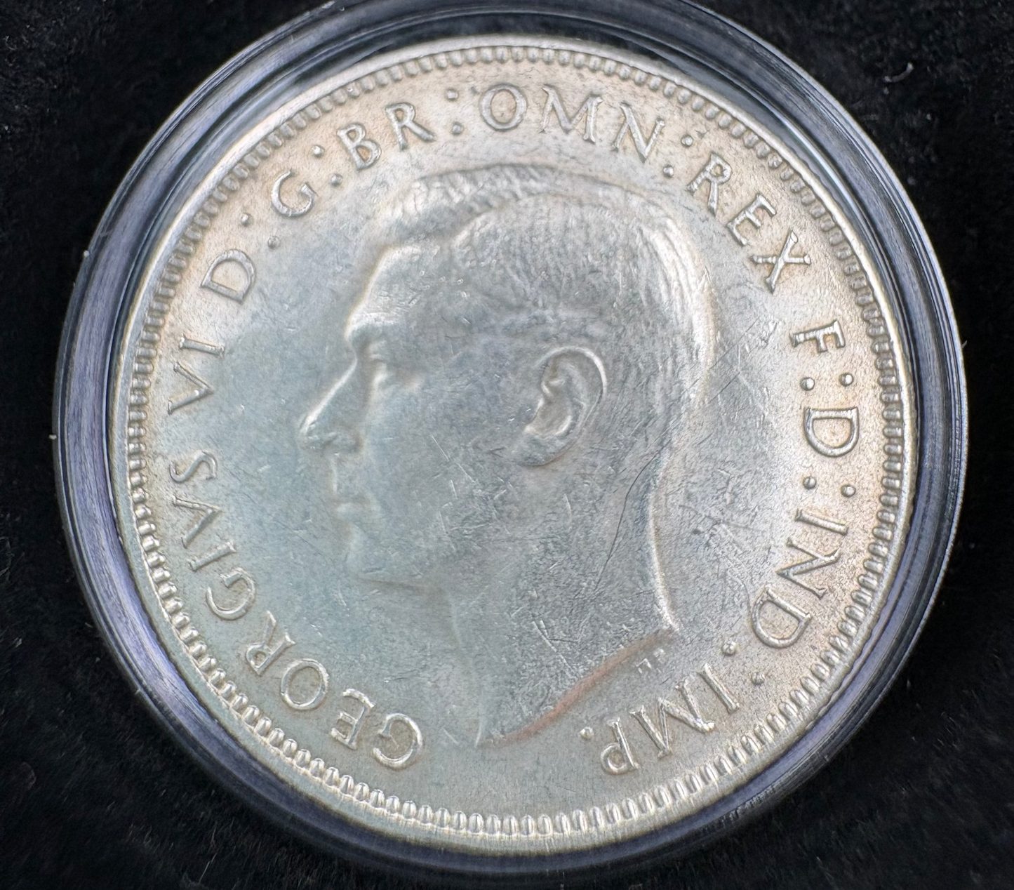1940 Australian Florin - 92.5% Silver Pre-Decimal Coin