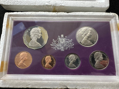 1977 Royal Australian Mint 6 coin Proof Set - Jubilee