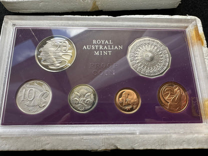 1977 Royal Australian Mint 6 coin Proof Set - Jubilee