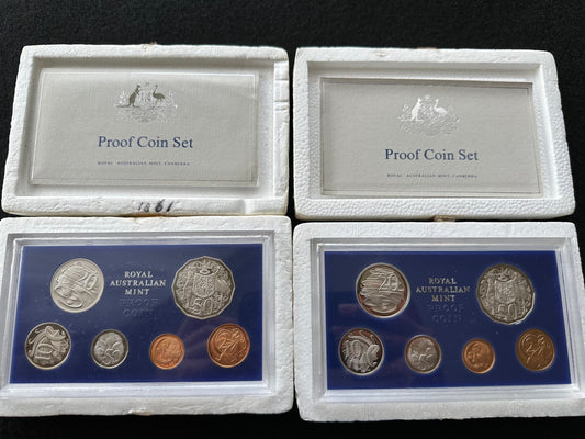 1981 Royal Australian Mint 6 coin Proof Set