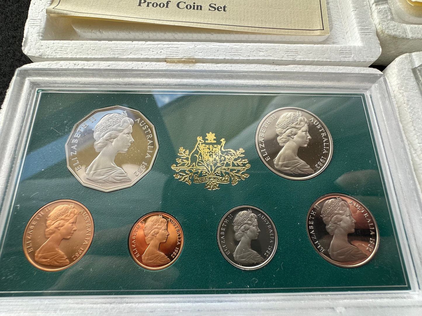 1982 Royal Australian Mint 6 coin Proof Set