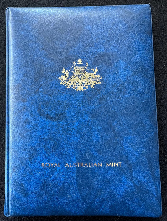 1987 Australian 7 coin Proof Set - NO OUTER BOX