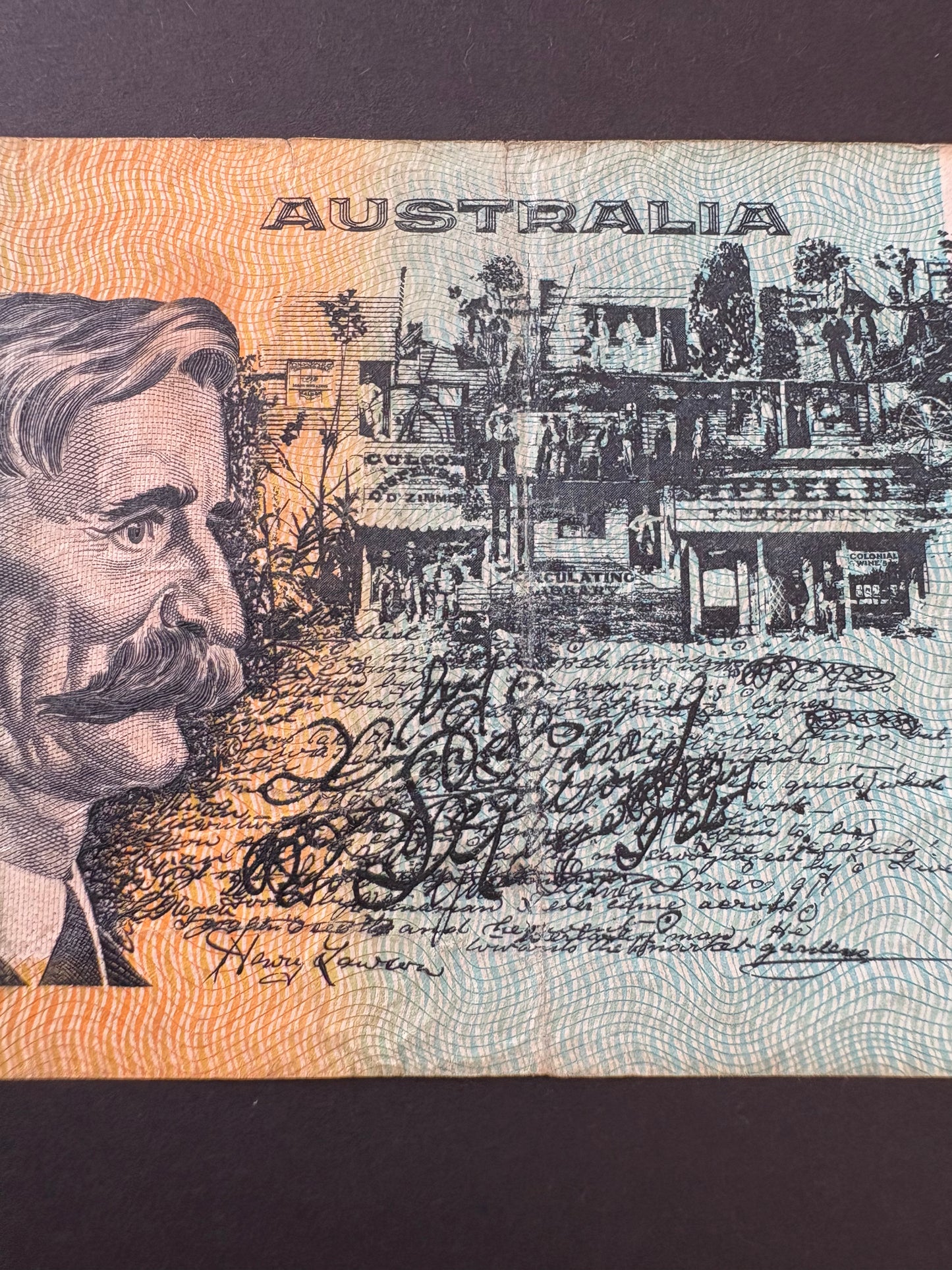 1985 $10 Australia Paper Banknote - Johnston Fraser UKH 928400