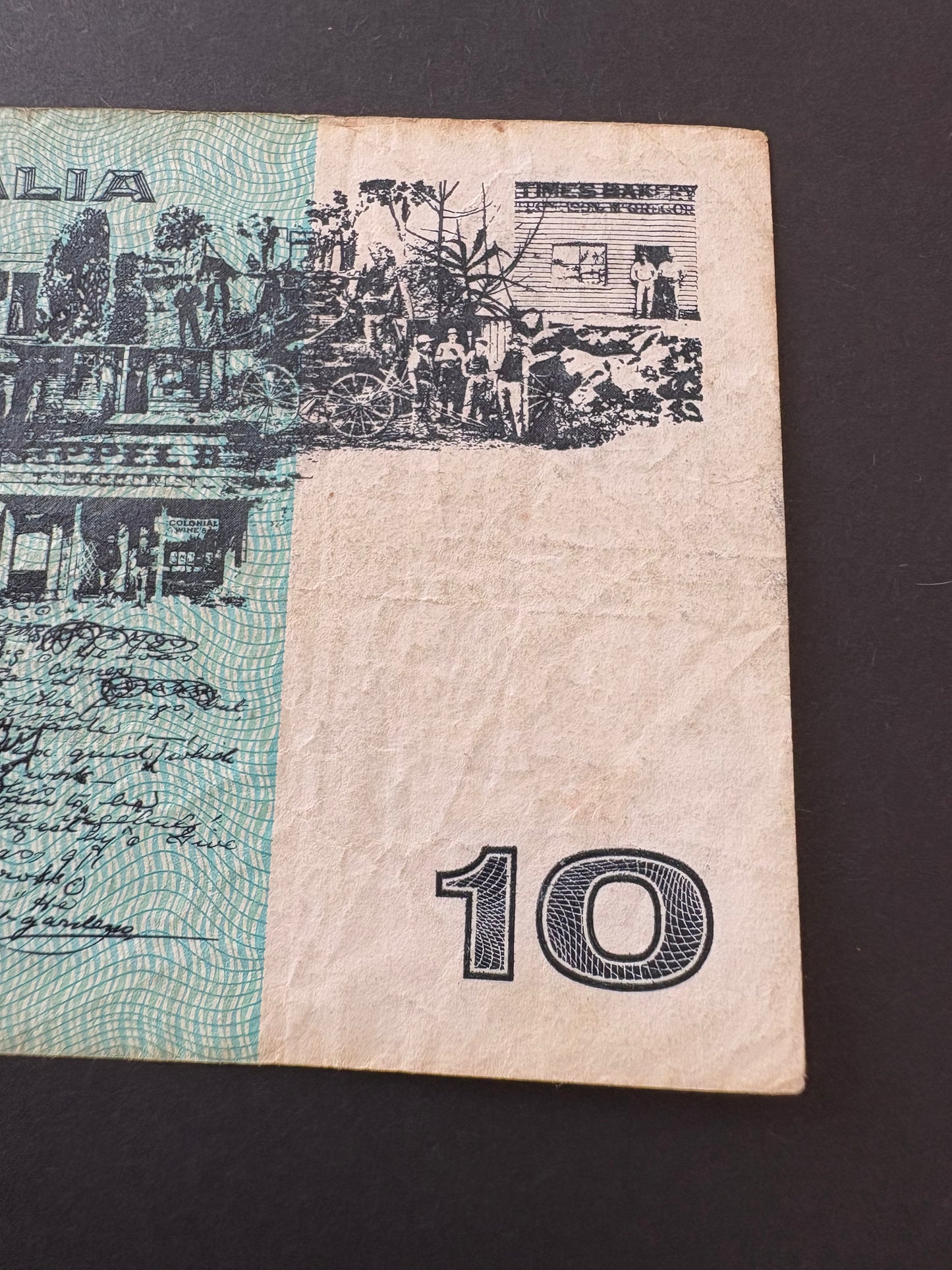 1985 $10 Australia Paper Banknote - Johnston Fraser UKH 928400