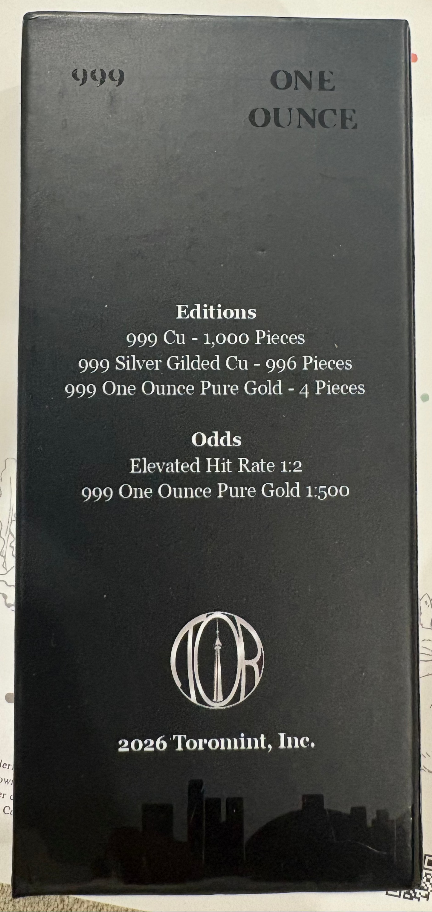 Gold Chase Egyptian Skeleton Key – 1oz Silver-Gilded Copper Collectable