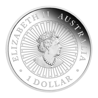 2023 Australian Opal Lunar Series Year of the Rabbit 1oz Silver Proof Coin