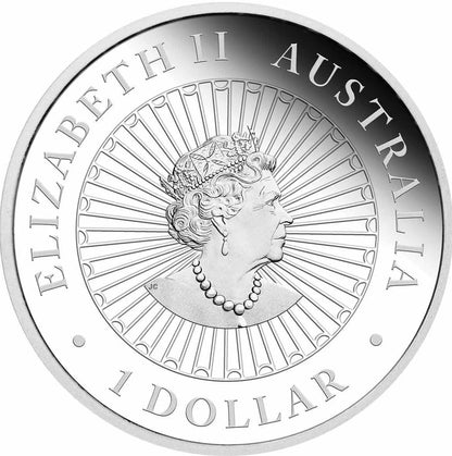 2022 Australian Opal Lunar Series Year of the Tiger 1oz Silver Proof Coin